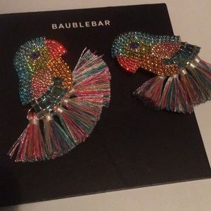 BAUBLEBAR
Cayman Tasseled Parrot Stud Earrings